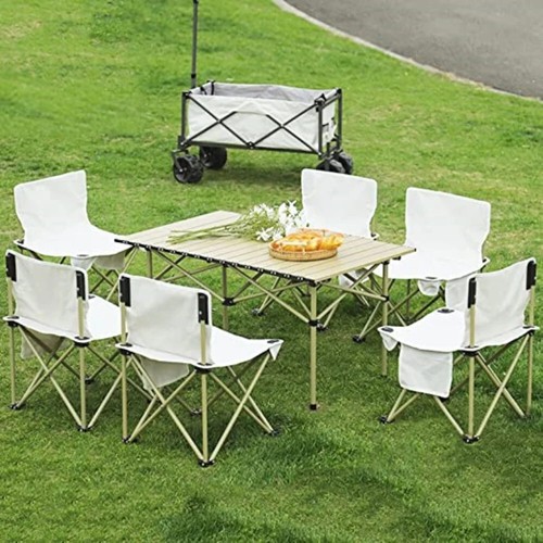 Folding Camping Table Portable Lightweight Small Beach Table Outdoor for Cooking - Picture 10 of 10