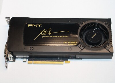 PNY Geforce GTX 660 2GB XLR8 Performance - GPU Graphics video card PCI-E working