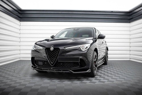 1816 GRIGLIA ADATTO PER ALFA ROMEO STELVIO 949 2016-2023 NERO LUCIDO - Imagen 2 de 7