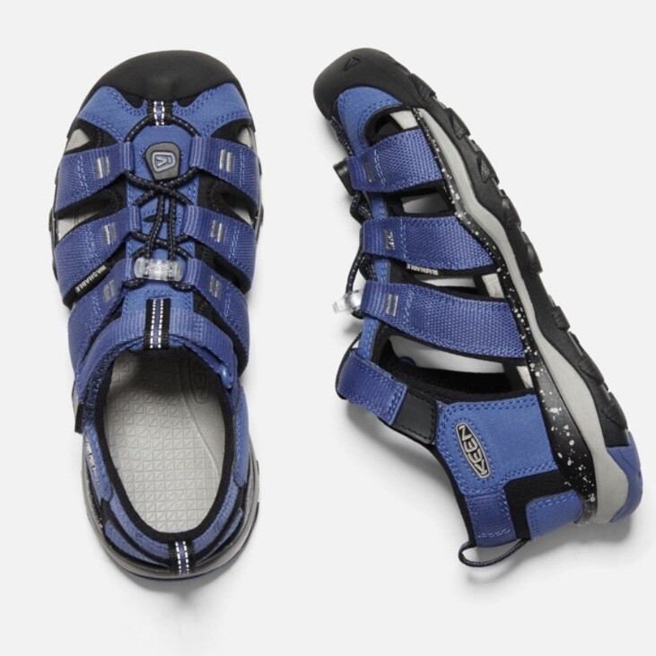 Sandalo Keen Newport H2 scarpe da acqua grandi bambini blu taglia 3