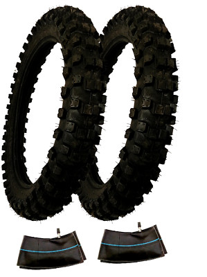 2 PACK SDG SSR HIGH PERFORMANCE REPLACEMENT 70/100-19 TIRE TUBE OFFROAD TERRAIN