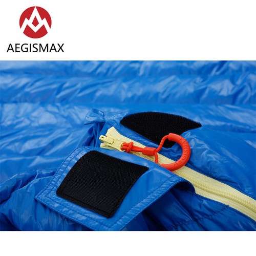 AEGISMAX M2 Ultralight Mummy 800FP Gänsedaunen Schlafsack Outdoor Camping Taschen - Bild 4 von 14