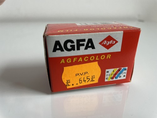 Agfa AGFACOLOR HDC 100 Película para Imágenes en Color 135-36 SELLADA Caja Original 1997 - Imagen 9 de 12