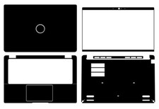 Carbon Vinyl Sticker Skin Decals Cover for Dell Latitude 5440 14" Laptop Guard