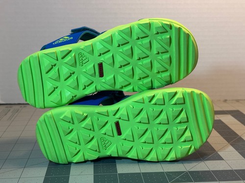 Adidas Unisex Niño Captain Toey K Zapato Agua Verde Azul, Talla: 13 NIÑO PEQUEÑO - Imagen 8 de 14