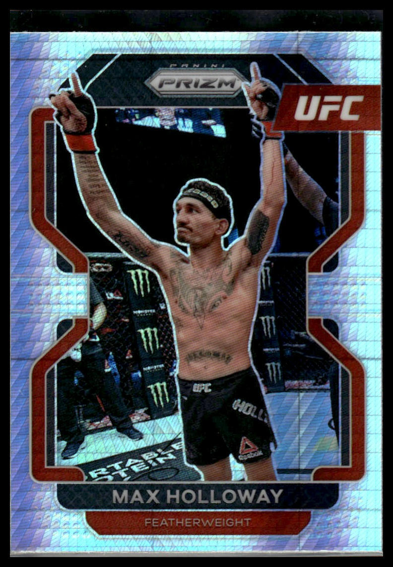 Max Holloway 2022 Panini Prizm UFC Hyper #188