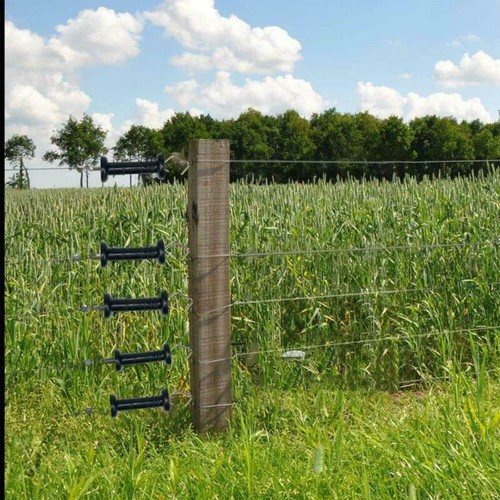 AU 20x Electric Fence Farm Gate Insulated Handles With Spring Heavy Duty Durable - Picture 5 of 11