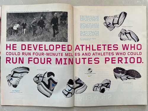 2000 revista Running Times guía del comprador de zapatos de septiembre, anuncio de Nike - Imagen 3 de 12