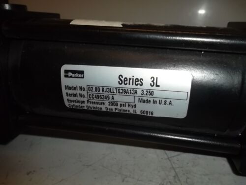 Parker 02.00 KJ3LLTS39A13A 3.250 Hydraulikzylinder 2" Bohrung 3,25" Hub 2000PSI - Bild 4 von 4