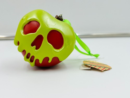 Disney Parks Snow White Poison Apple Evil Queen Ornament New