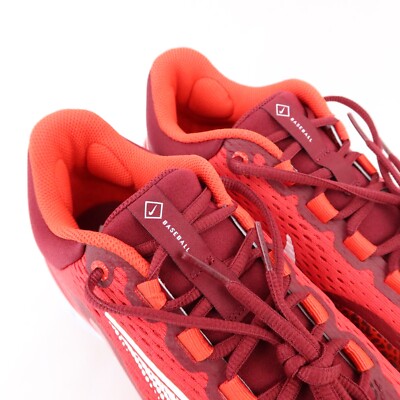Nike Baseball Cleats Mens 8 Red Alpha Huarache React Elite