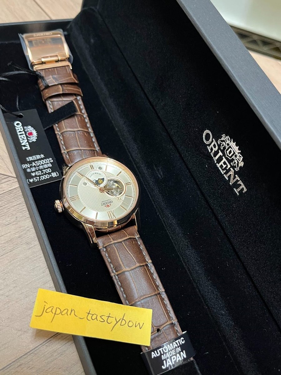 ORIENT Classic Semi Skeleton SUN & MOON RN-AS0002S Men