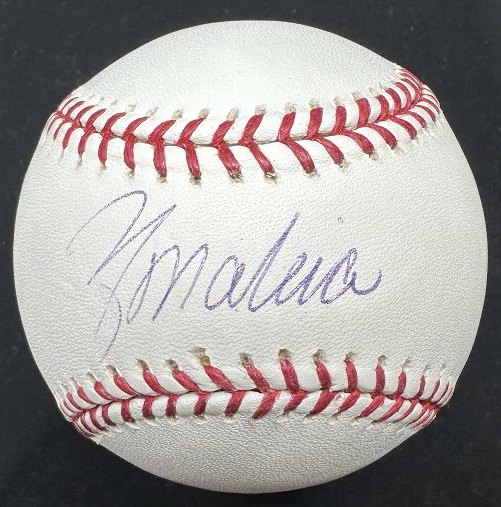 Yadier Molina Autographed Signed Early Career Baseball JSA 