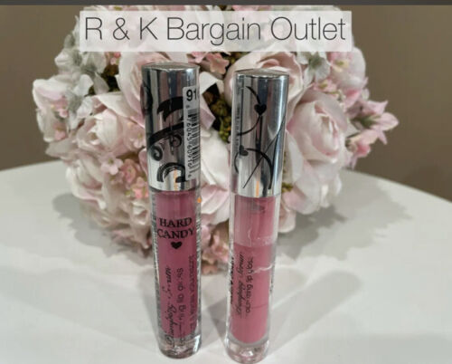2 ~ HARD CANDY VOLUMIZING LIP GLOSS COLOR 916 Magic Mauve PLUMPING SERUM