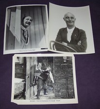 Ben Turpin original photos Lot silent movie comedian Mack Sennett crossed eye