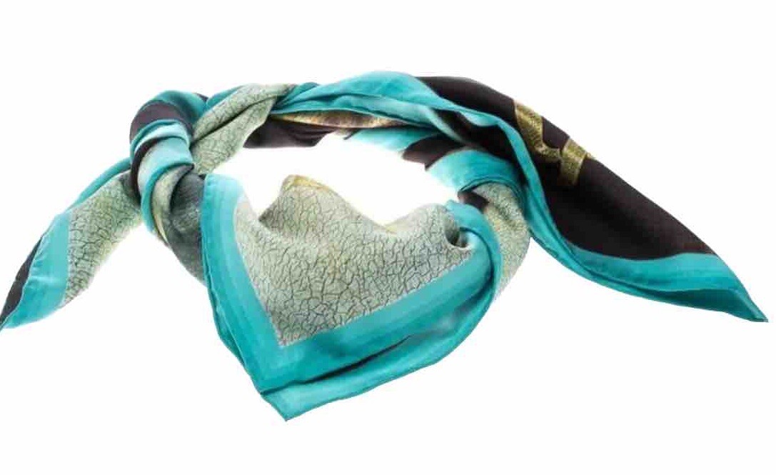 Louis Vuitton -Jeff Koons Mona Lisa Printed Silk Lurex Louis Vuitton -Jeff Koons Mona Lisa Printed Silk Lurex