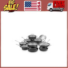 Cuisinart Chef's Classic 17 Piece Non Stick Hard-Anodized Cookware Set