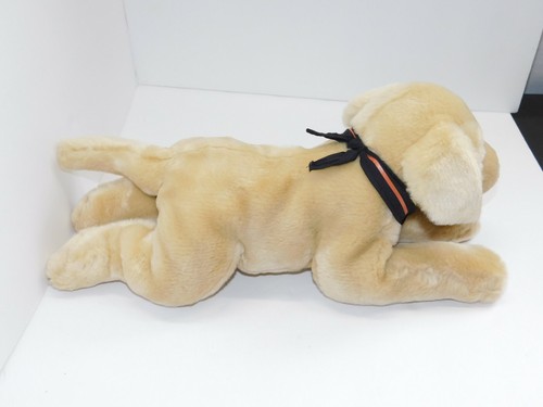 Harley Davidson Dog Plush Golden Retriever Stuffed Toy Bandana Puppy - Picture 3 of 9