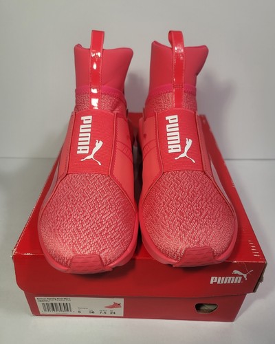 Zapatillas deportivas de punto universitario feroz PUMA para mujer talla 7,5 rosa paraíso - Imagen 8 de 10