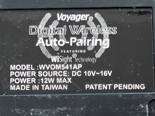 Voyager WVOS541AP 5.6" Digital Wireless Observation Camera System -Pre Owned - Picture 8 of 8