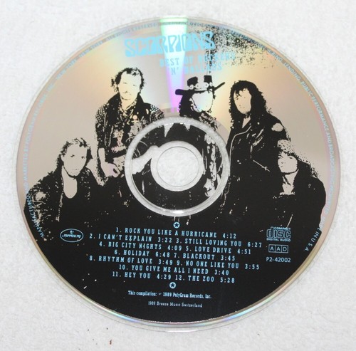Scorpions ~ Best of Rockers N' Ballads ~ 1989 Mercury P2-42002 ~ Used CD VG++ - Picture 2 of 8