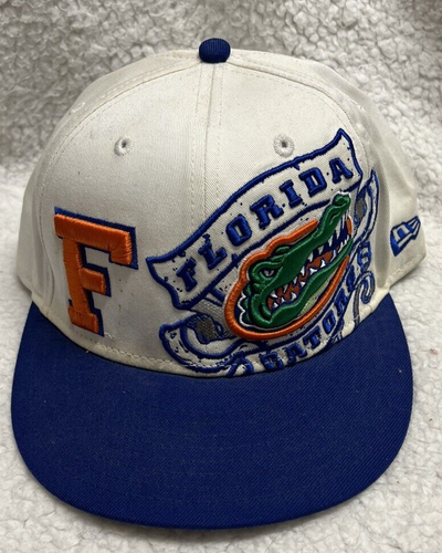 University Of Florida Gators Embroidered Ballcap Size 7 1/4 New Era 59 Fifty