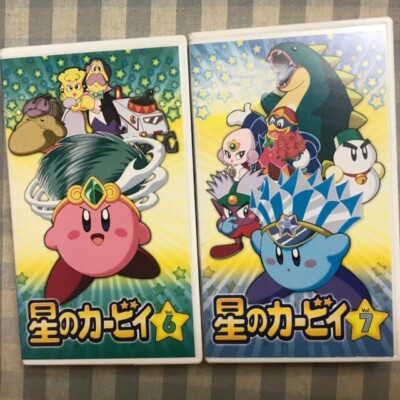 Anime Kirby Hoshi no Kirby 1st Series VHS 7 piece set | eBay