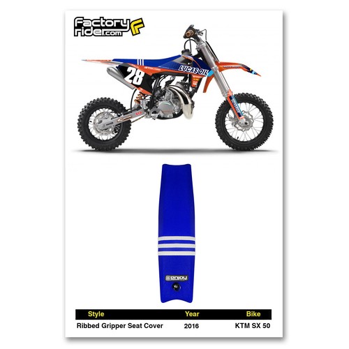 2016 - 2019 KTM SX 50 SEAT COVER Team 