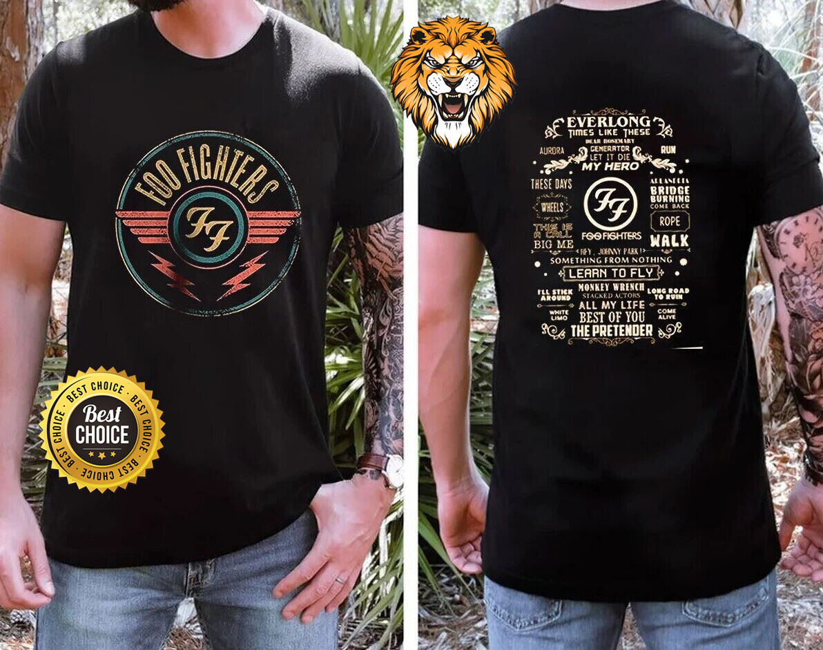 Foo Fighters Tシャツ レア Rare Foo Fighter Men Black T-Shirt S-3XL Q7575 | eBay