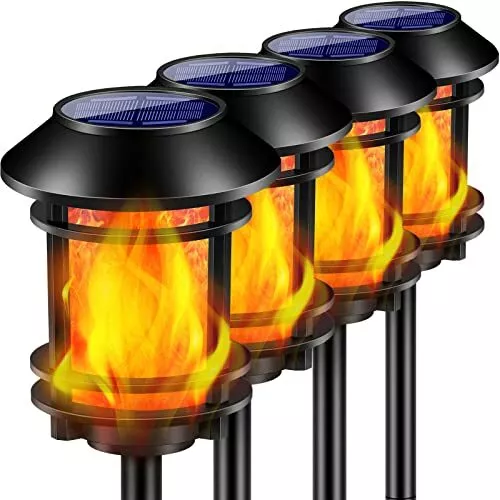 Tomcare solar tiki torches deals