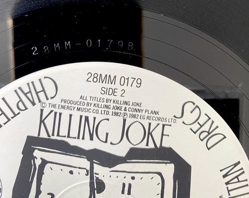KILLING JOKE - REVELATIONS LP FIRST JAPANESE PRESSING & OBI 28MM 0179 1982 PUNK - Picture 13 of 13