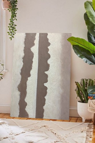 Villa Painting Simple Abstract Painting Vertical Large Single Connection Decor - Picture 2 of 11