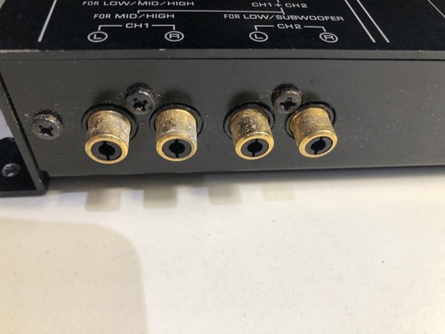 Yamaha YEC-400 3-way 2-Way + Subwoofer 12v 6-point 4 channel fading crossover - Picture 3 of 7
