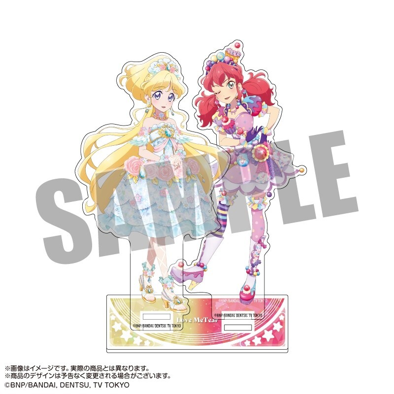 Aikatsu Friends! Soporte Acrílico Friends Love Me Tear Japón Limitado Nuevo