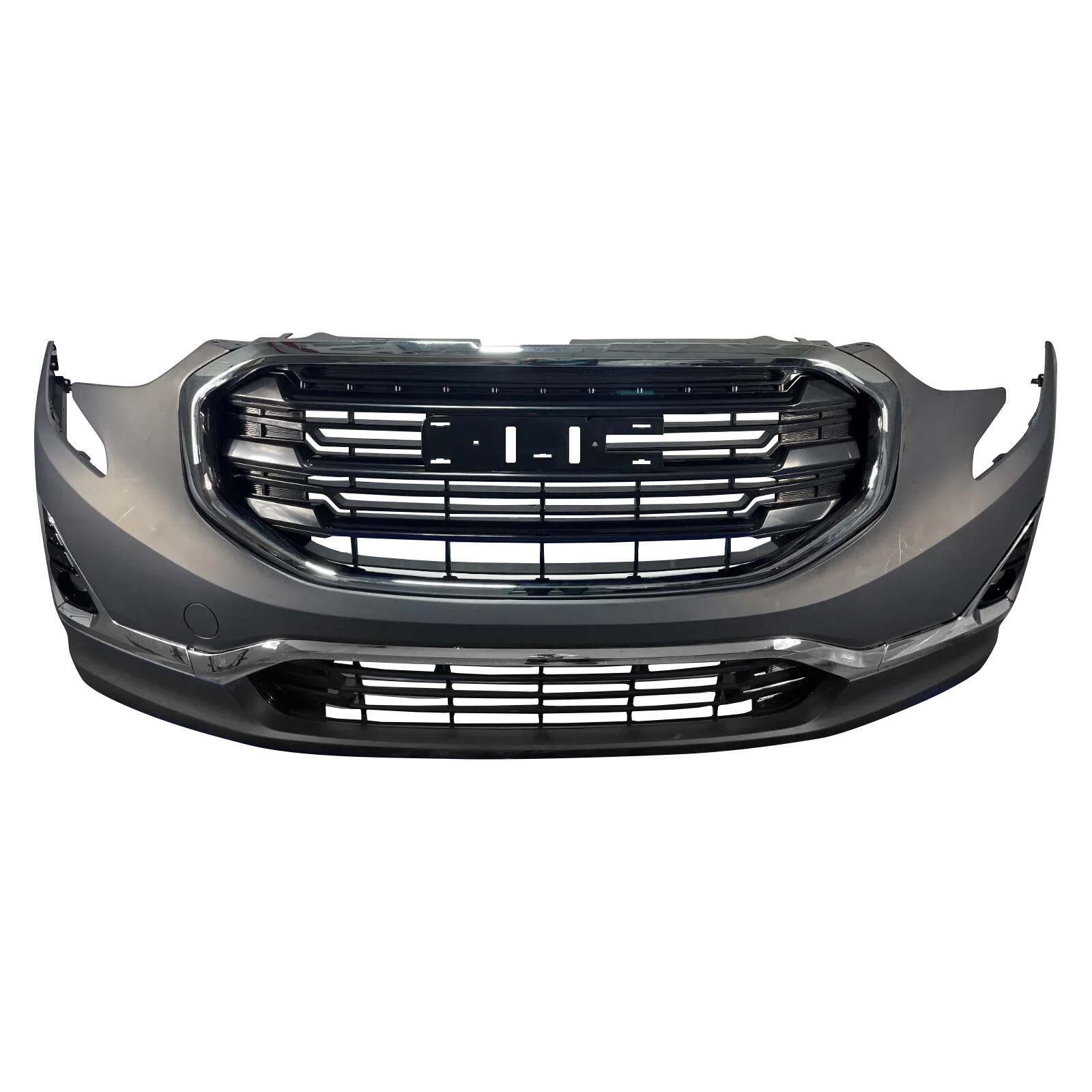 For 2018 2019 2020 2021 GMC Terrain Front Bumper Kit Black Grill Fog ...