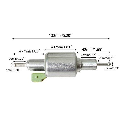 2PC Universal Ultra Quiet 12V 1-5KW Diesel Parking Heater Fuel Pump 22ML USA - Picture 5 of 10