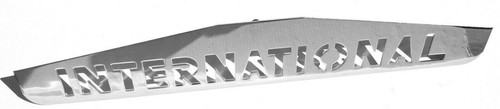 Mudflap Plate 4x24” for International Semi Trucks Chrome Stud Mount GG30090 Each - Picture 7 of 9