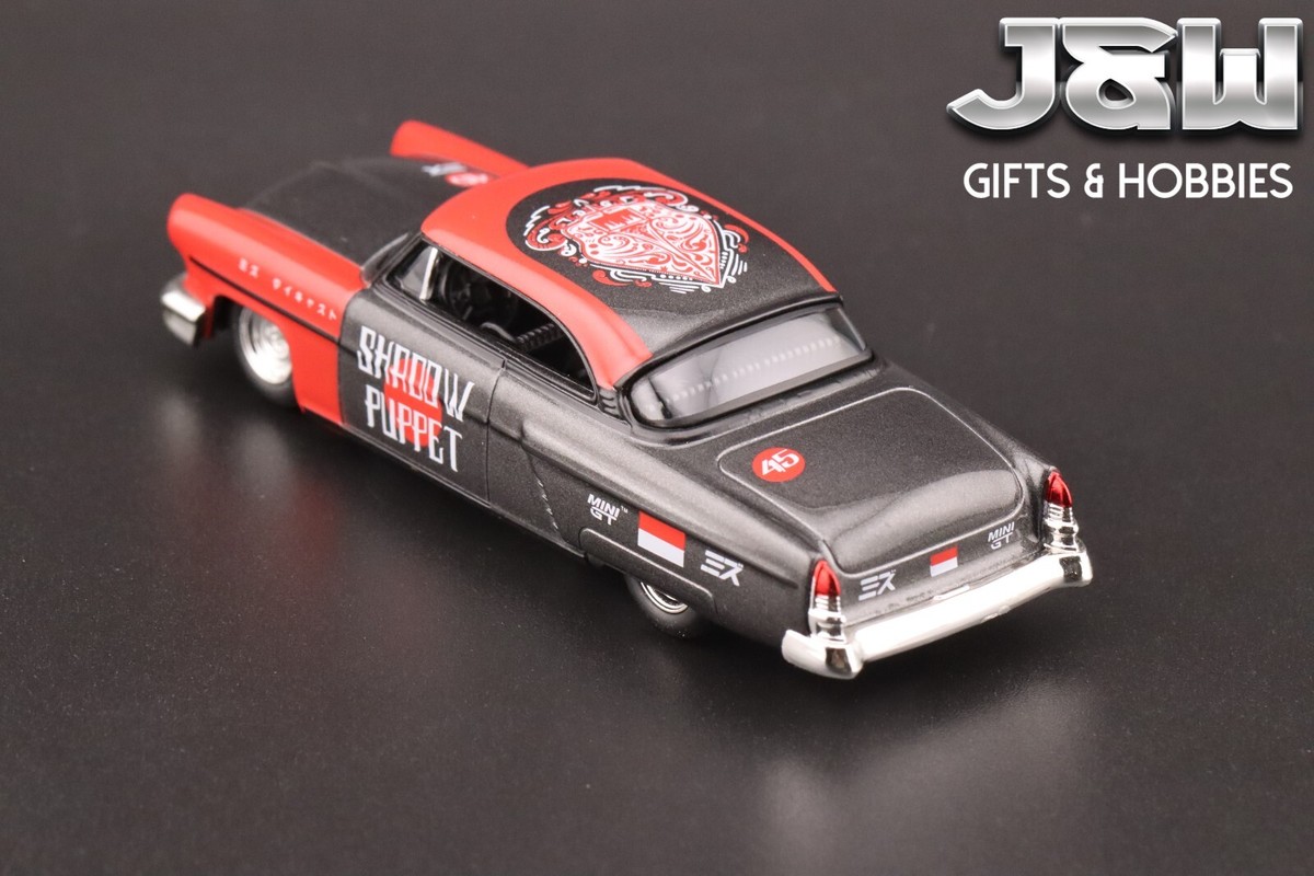 ミニカーコレクション Mini GT x Mizu Diecast Lincoln Capri Hot Rod 1954 “Shadow
