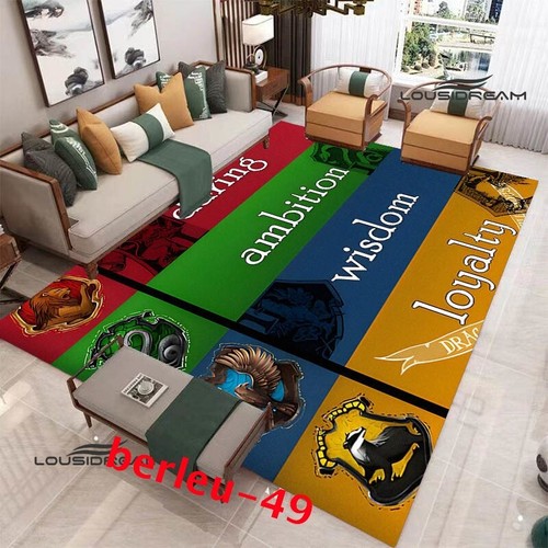 Harry Potter Hogwarts Bedroom Carpets Anti-Slip Rug Home Doormat Floor Mats Gift - Picture 14 of 21