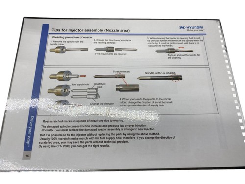 Hyundai CIT-2000 Common Rail Injector Tester Injektortester 49946 - Bild 14 von 18