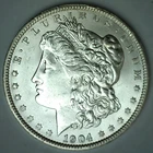 1904 O Morgan Silver Dollar Type Coin Uncirculated $1 US New Orleans Mint Dollar