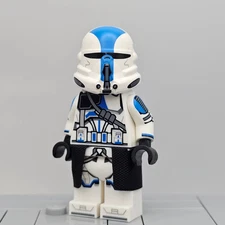 Light Customs GCC LEGO Star Wars 501st Airborne Trooper Padprint Minifigure New