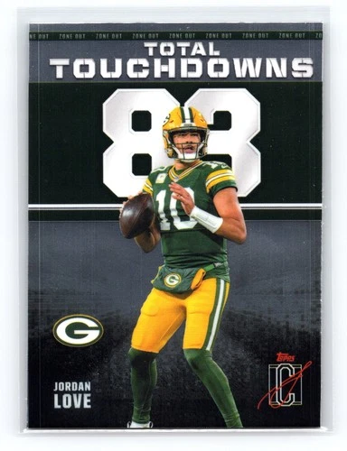 2025 Topps Signature Jordan Love Base (RAW)