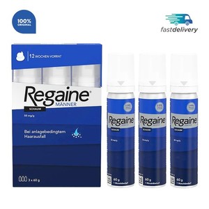 MEN'S REGAINE5% FOAM (3 MESI BOX) DE | Schiuma Anticaduta Capelli Uomo