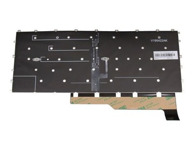 MSI Summit E13 Flip (MS-13P2) original Tastatur DE (deutsch) weiß mit Backlight