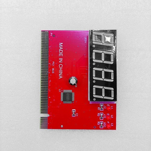 Computer PCI Test Karten Motherboard LED 4-Stelliger Diagnose Tester Debug 7630 - Photo 3/6
