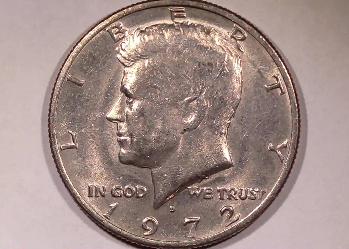 1972 Kennedy Half Dollar US Error Coins for sale | eBay