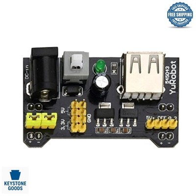 CorpoCo MB102 Breadboard Power Supply Module for Arduino & Raspberry Pi