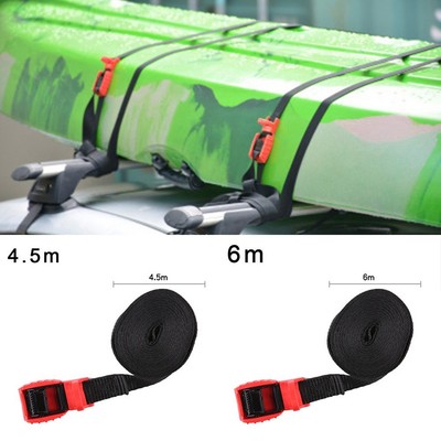 Kajakgurte Schwerlast Silikonschnalle Teile 5m/6m Bootfahren Camping Dach