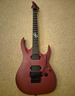 Solar Guitars AB2.6FRFRD A Series 6 String Solid Body Floyd Rose Red 2022